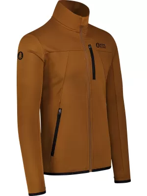 Férfi powerfleece pulóver NORDBLANC MORASS NBSFM8335 BARNA