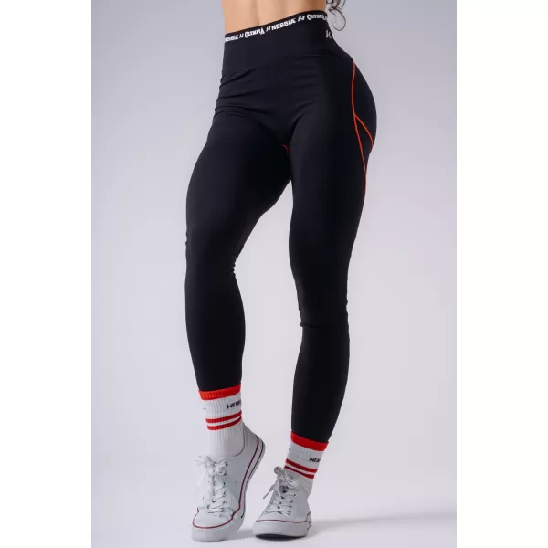  Női leggings NEBBIA OLYMPIA HIGH-WAIST 935 FEKETE 