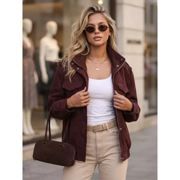  Női kabát DSTREET TY5915 BURGUNDIA 