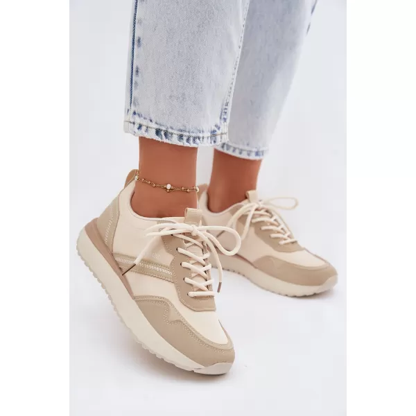  Női tornacipő BIG STAR SHOES TT274278 BÉZS 