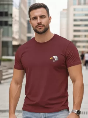 Férfi póló DSTREET NX0148R-BU BURGUNDIA