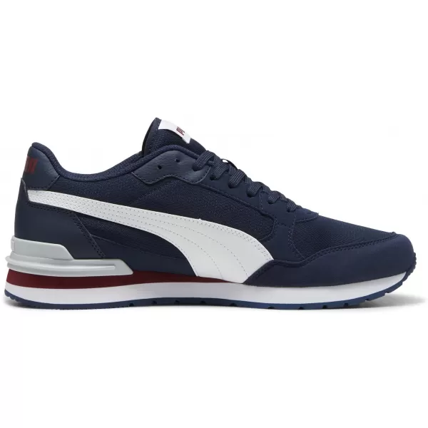  Csizma PUMA ST RUNNER V4 MESH 39966602 CLUB NAVY/ CLUB NAVY/PUMA WHITE/TEAM REGAL RED/PLATINA SZÜRKE 