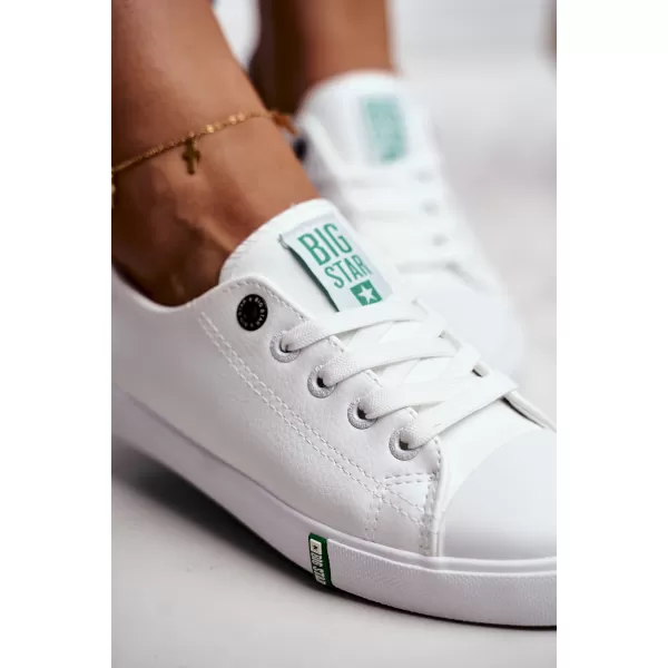  Női tornacipő BIG STAR SHOES GG274006 FEHÉR/ZÖLD 