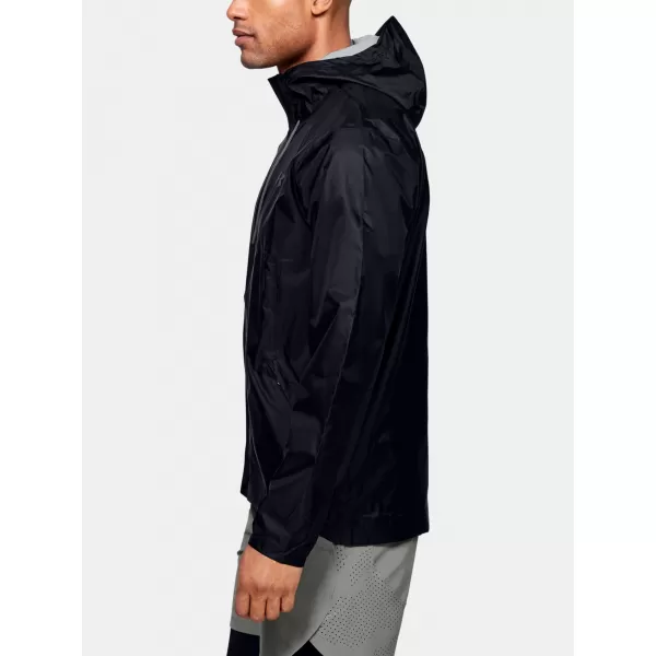  Férfi dzseki UNDER ARMOUR CLOUDBURST STORM SHELL 1350950-001 FEKETE 