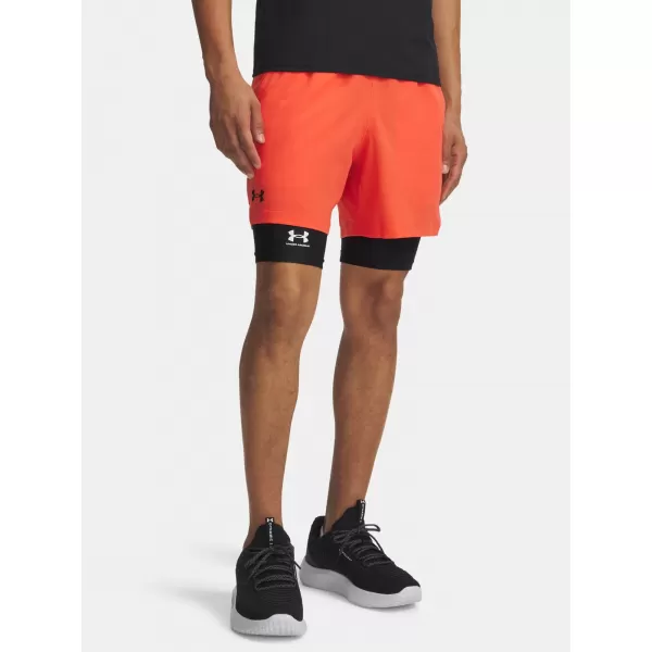  Férfi rövidnadrág UNDER ARMOUR VANISH WOVEN 6IN SHORTS 1373718-690 PIROS 