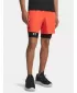 Férfi rövidnadrág UNDER ARMOUR VANISH WOVEN 6IN SHORTS 1373718-690 PIROS