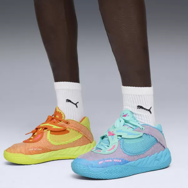  Kosárlabda cipő PUMA MB.05 RICK & MORTY 312130-01 RICKIE NARANCS 