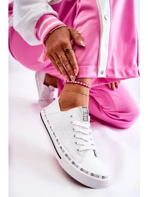 Női tornacipő BIG STAR SHOES FF274024 FEHÉR