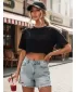 Női blúz DSTREET RY2496 FEKETE