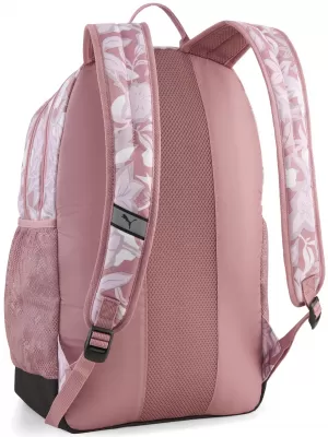 Hátizsák PUMA ACADEMY AOP BACKPACK 09115028 SÖTÉT RÓZSAFA/VIRÁGOS AOP