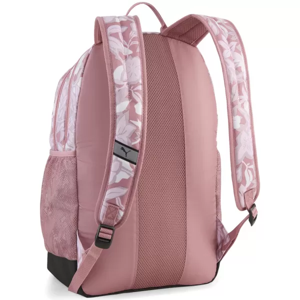  Hátizsák PUMA ACADEMY AOP BACKPACK 09115028 SÖTÉT RÓZSAFA/VIRÁGOS AOP 