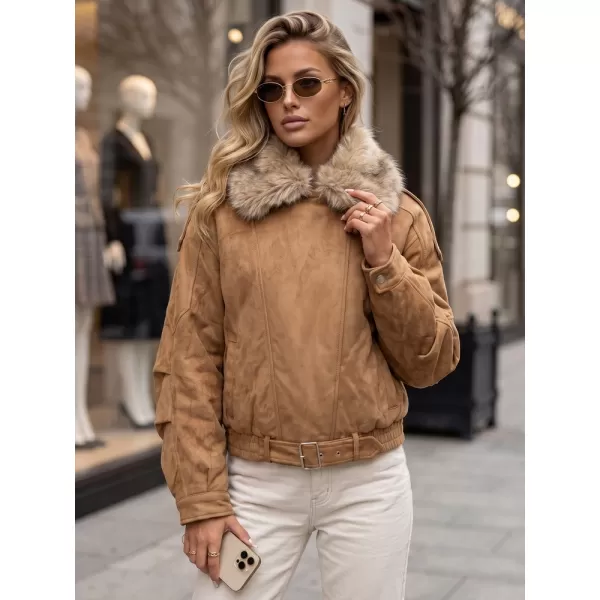  Női kabát DSTREET TY5702 KARAMELLA 