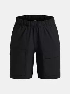 Fiú rövidnadrág UNDER ARMOUR UA B UNSTOPPABLE WOVEN SHORT 6009307-001 FEKETE