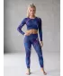 Női prémium hosszú leggings (új méretek) ALTISPORT VOJ/ALW082LEG05 SÖTÉTKÉK