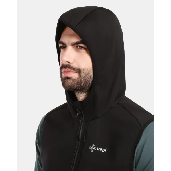  Férfi softshell mellény KILPI ENIA-M 1M0114KI FEKETE 