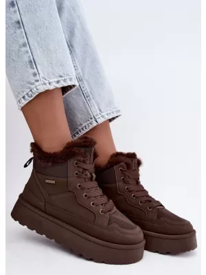 Női cipők BIG STAR SHOES UU274168 BARNA/BÉZS ÁRNYÉKOK