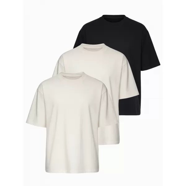  Férfi póló OMBRE OM-TSBC-0291 TÖRTFEHÉR/TÖRTFEHÉR/FEKETE 
