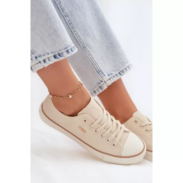  Női tornacipő BIG STAR SHOES TT274773 BÉZS 