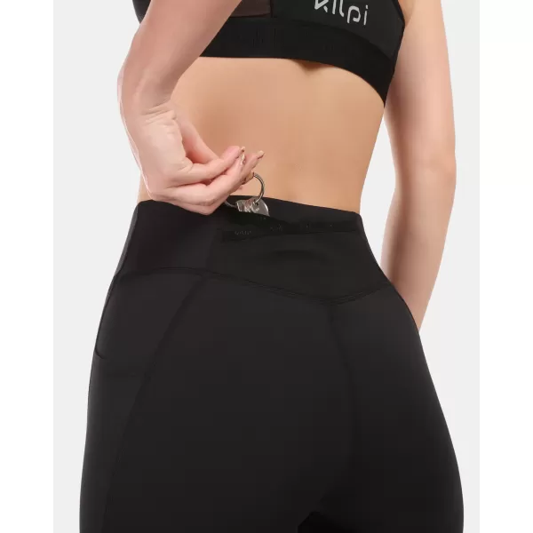  Női leggings KILPI TENIA-W 1L0420KI FEKETE 