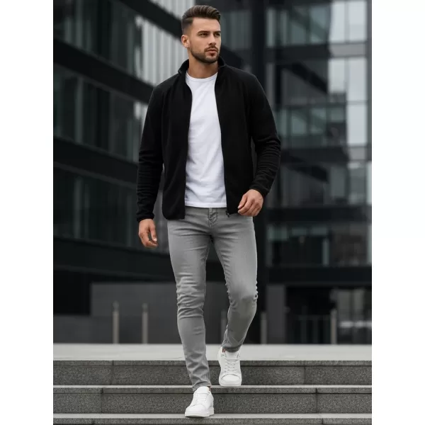  Férfi pulóver DSTREET BX4771 FEKETE 