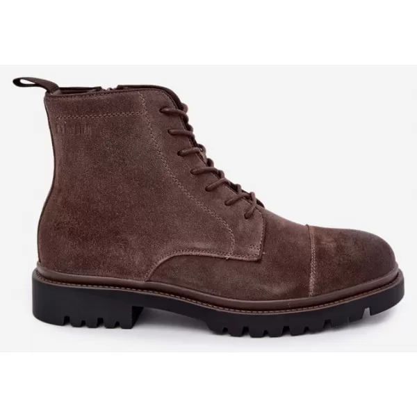  Férfi bokacsizma BIG STAR SHOES UU174220 FEKETE 