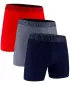 Férfi boxerek UNDER ARMOUR UA PERFORMANCE TECH MESH - SOLID 6 -3PK 1383884-600 PIROS