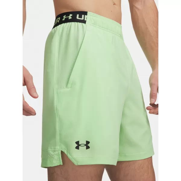  Férfi rövidnadrág UNDER ARMOUR UA VANISH WOVEN 6IN SHORTS 1373718-712 ZÖLD 