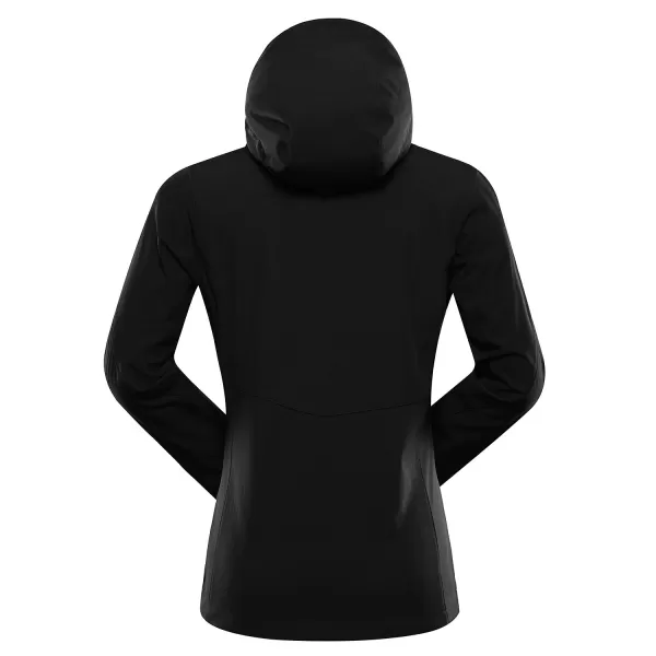  Női softshell kabát ALPINE PRO GEDERA FEKETE 