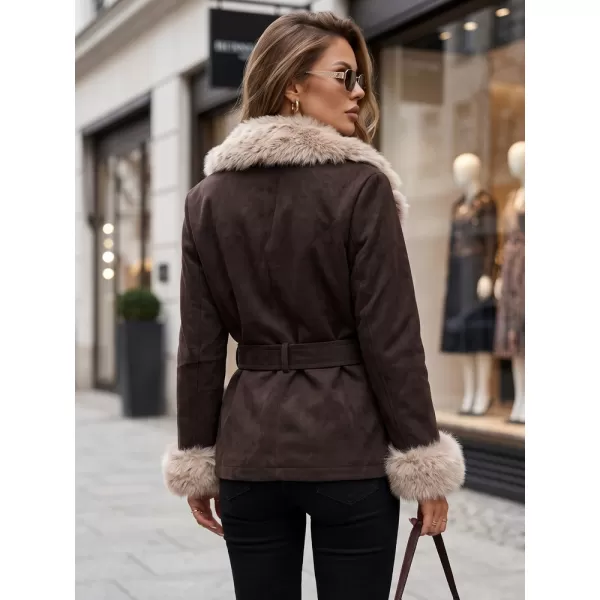  Női kabát DSTREET TY5851 BARNA 