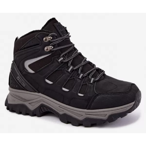  Férfi cipők BIG STAR SHOES UU174317 FEKETE 