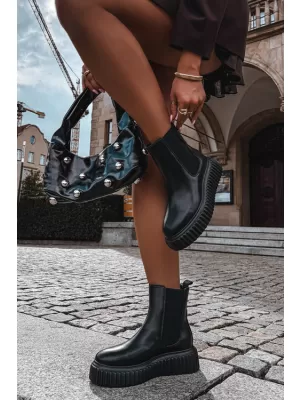 Női bokacsizma BIG STAR SHOES UU274334 FEKETE