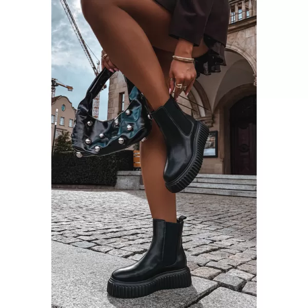  Női bokacsizma BIG STAR SHOES UU274334 FEKETE 