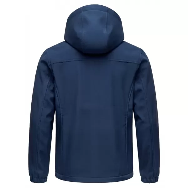  Férfi softshell kabát OMBRE C581 SÖTÉTKÉK 