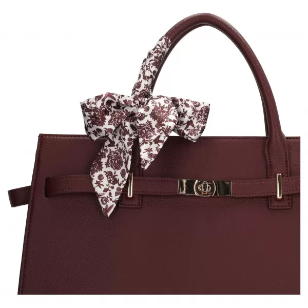  Bevásárlótáska CHARM LONDON The Hamptons W01592 Bordeaux red BORDÓI VÖRÖS 
