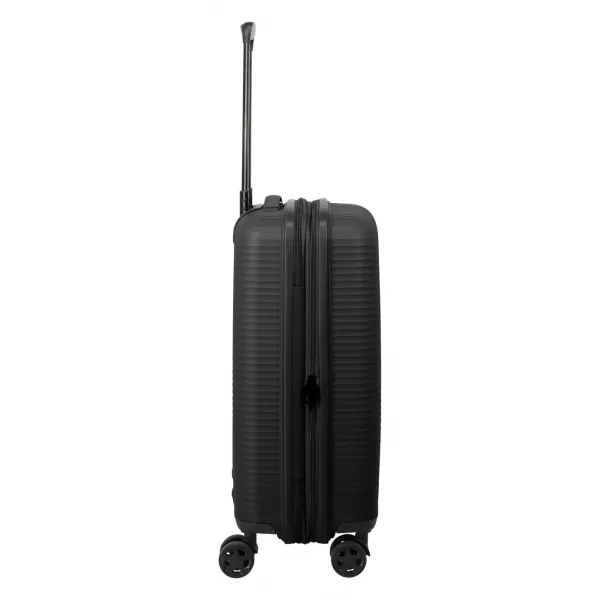  Bőrönd TRAVELITE AIR STRIPE 4W S EXP FEKETE 