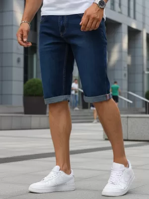 Férfi rövidnadrág DSTREET SX2614 SÖTÉTKÉK