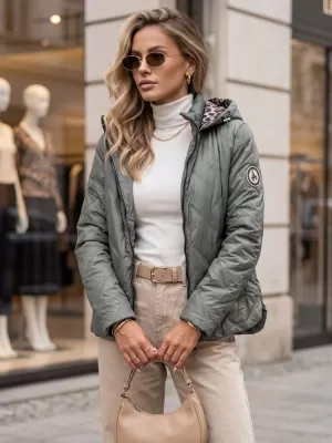 Női kabát DSTREET TY5775 ZÖLD