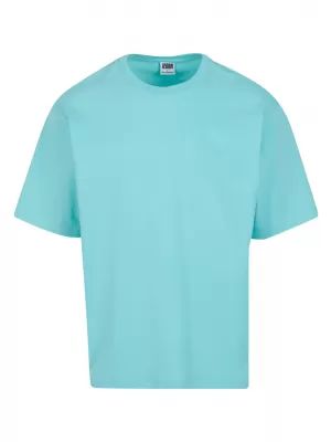 Férfi póló URBAN CLASSICS TB7582-04221 BERILL KÉK