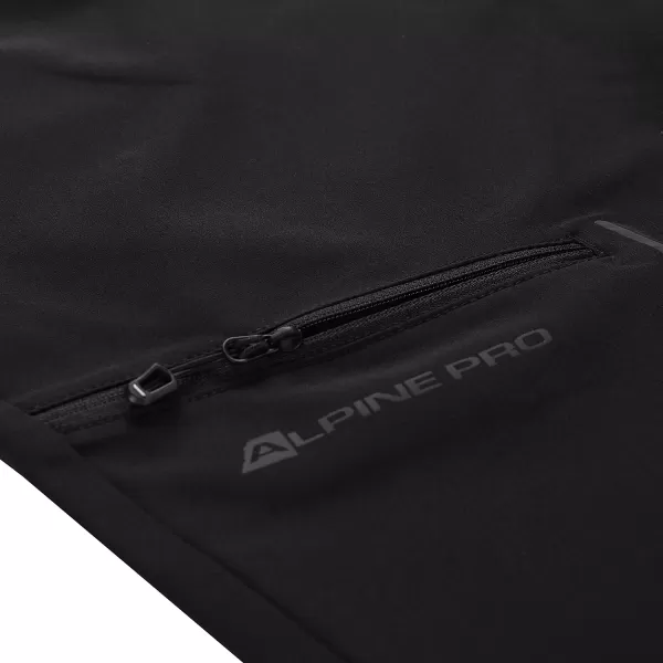  Férfi capri nadrág ALPINE PRO WEDER 2 FEKETE 