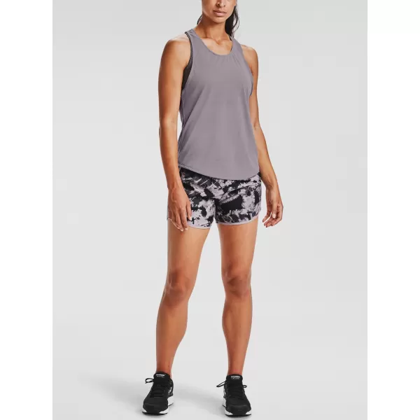  Női rövidnadrág UNDER ARMOUR W UA FLY BY 2.0 PRINTED SHORT 1350198-591 LILA 