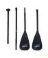 Lapát STAR Fiberglass 4T Combo FEKETE