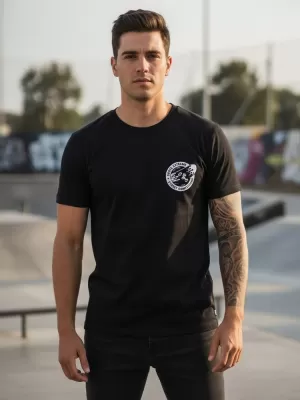 Férfi póló DSTREET NX078R FEKETE