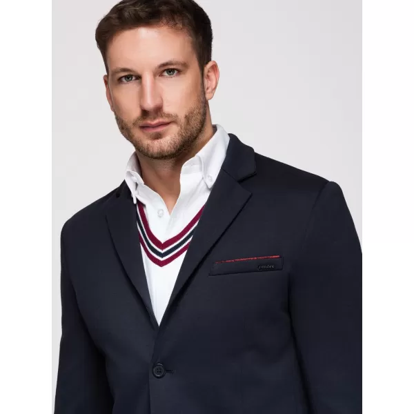  Férfi dzseki OMBRE M170 SÖTÉTKÉK 