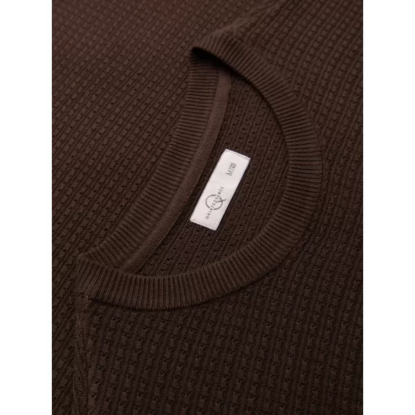  Férfi póló OMBRE OM-TSCT-0303 BARNA 