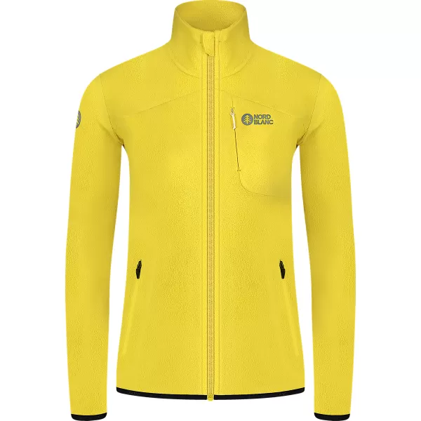  Női könnyű polár pulóver NORDBLANC MAPLE NBSFL8374 BOROSTYÁN 