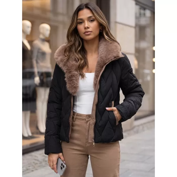  Női kabát DSTREET TY6083 FEKETE 