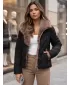 Női kabát DSTREET TY6083 FEKETE