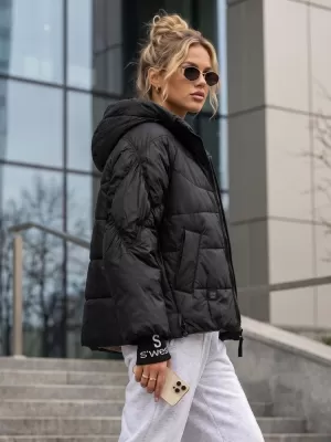 Női kabát DSTREET TY5759 FEKETE