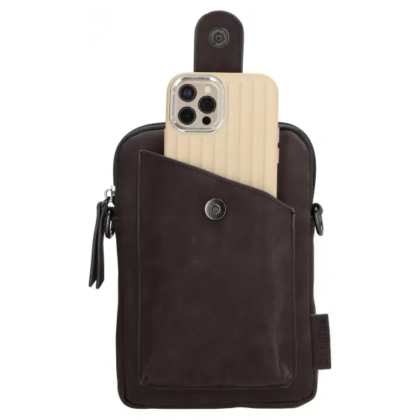  Kézitáska BEAGLES Lourenza 24998 Dark brown SÖTÉTBARNA 
