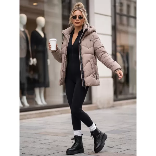  Női kabát DSTREET TY5753 KHAKI 